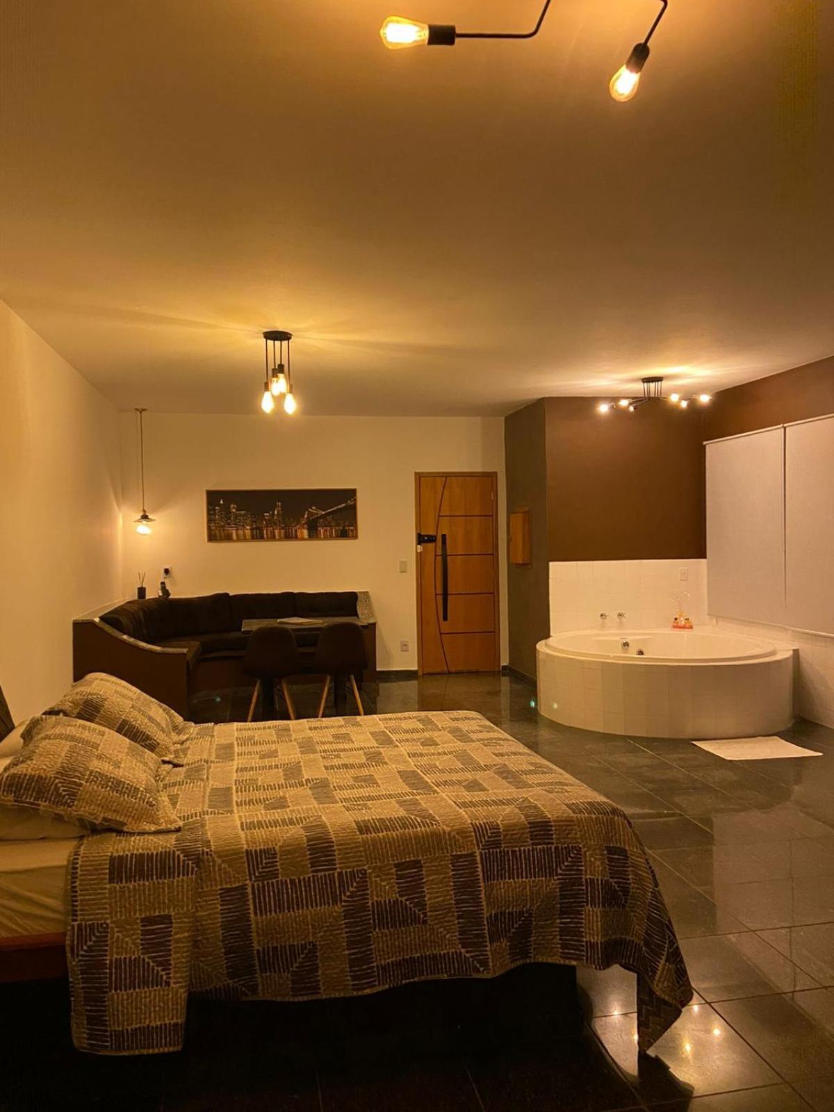 Gran Luha Motel, Hotel E Chales Brotas Eksteriør billede